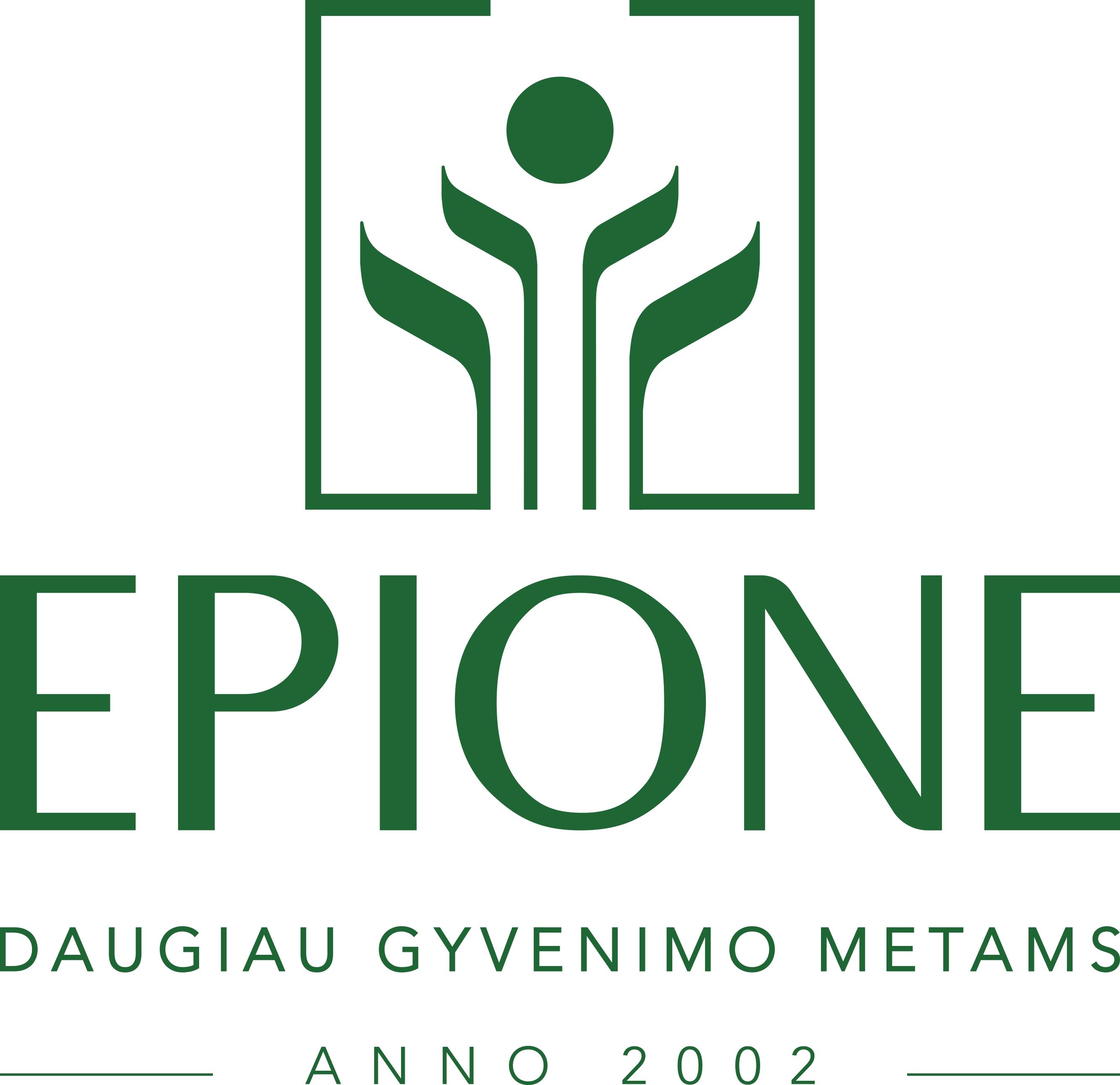 Prekės ženklas: EPIONE. DAUGIAU GYVENIMO METAMS. ANNO 2002